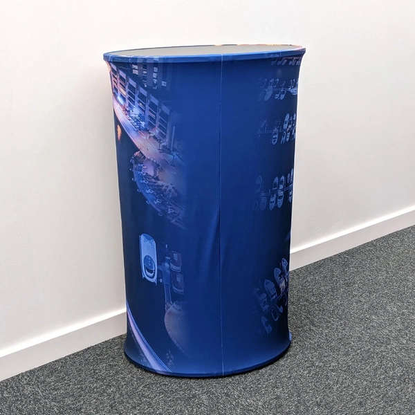 Stretch Fabric - Oval Counter - Rear